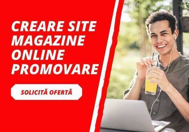 Creare siteuri la comanda - website de prezentare - magazin online