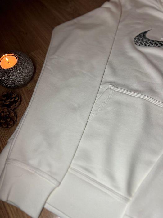 Nike Sportswear Swoosh Club Hoodie  694099-100 Nou cu Etichetă