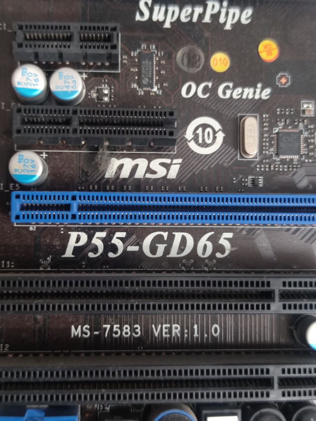 Placa de baza Msi P55-GD65 cu i5 750