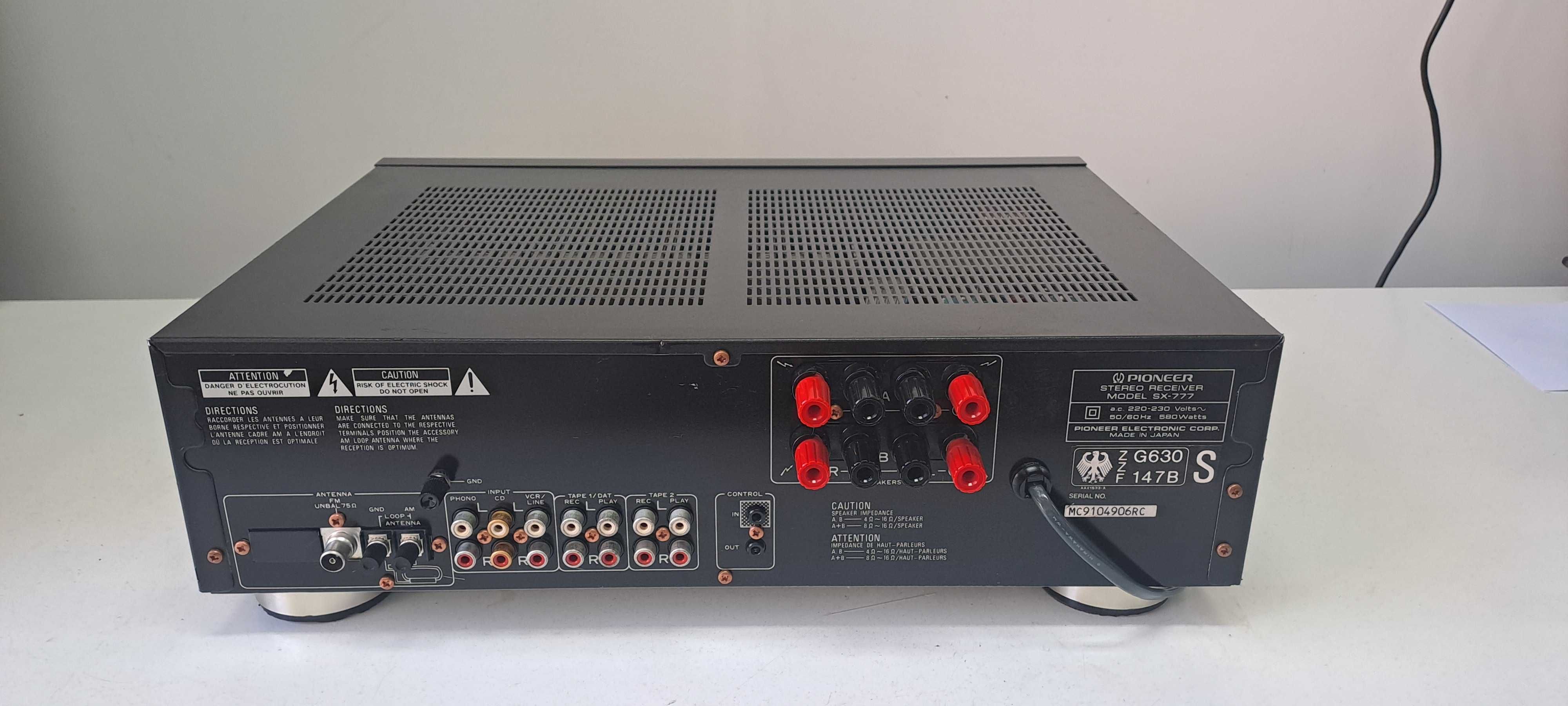 Muzica Pioneer SX 777 muzica vintage audiophile vinil music statie