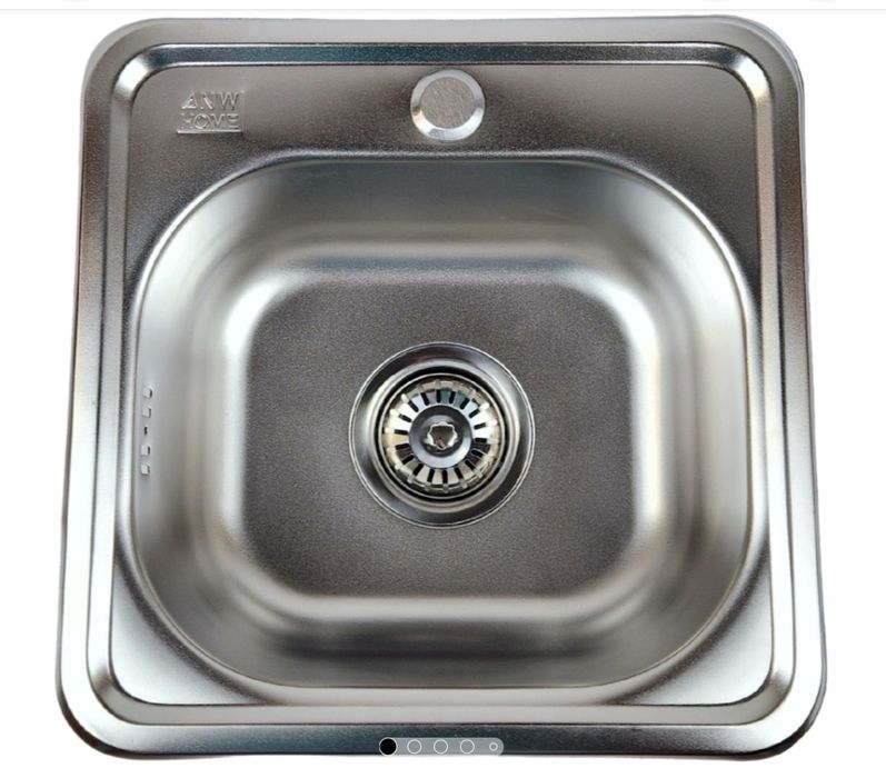 Стоманена мивка нова