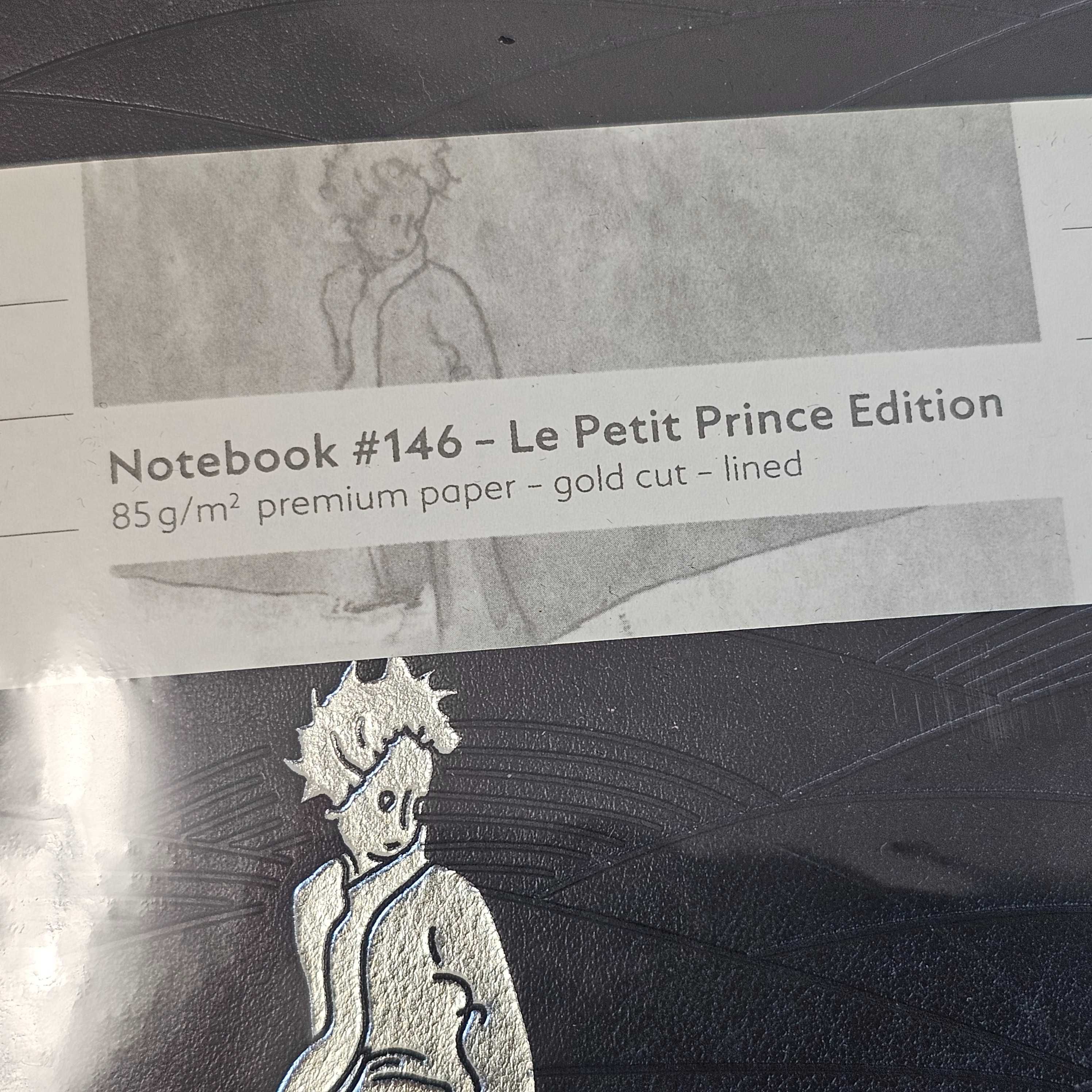 Agenda Montblanc si pix  -editia Le Petit Prince- Negru