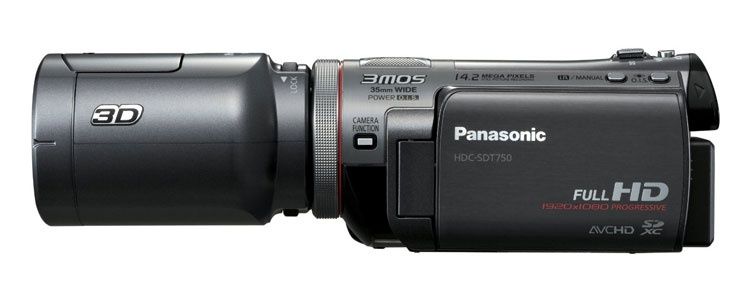 Цифровая видеокамера 3D Panasonic hdc 750 фотокамера камера