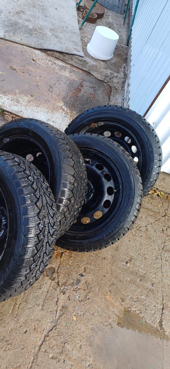 Колеса в сборе зима Кама 205/55 r16 .
 Разболтовка 5*112.