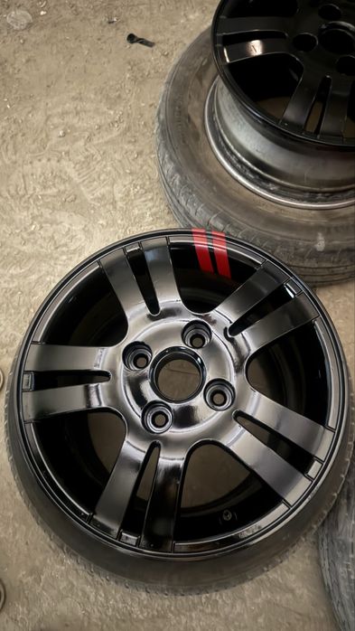 Lacetti diska R15 redline kraska qilingan singan svarka yoq
