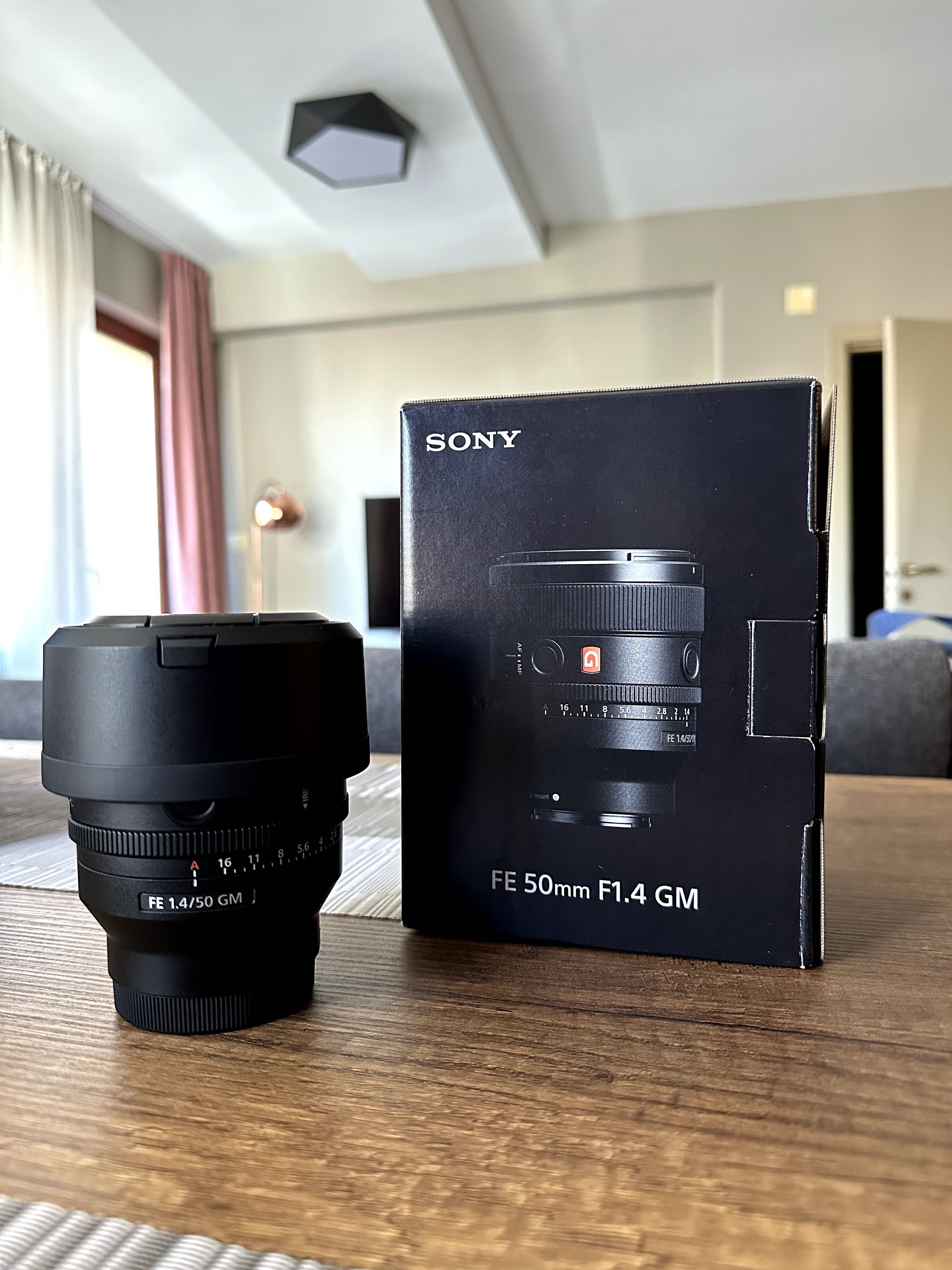 Sony FE 50mm f/1.4 GM – ГАРАНЦИЯ до 10.2026