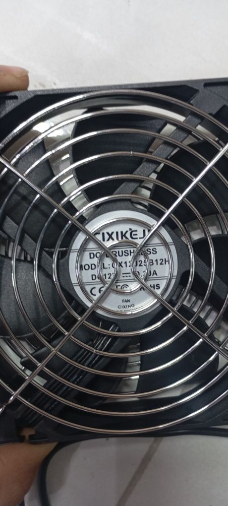 Вентилятор кулер 12x12 12v-220v