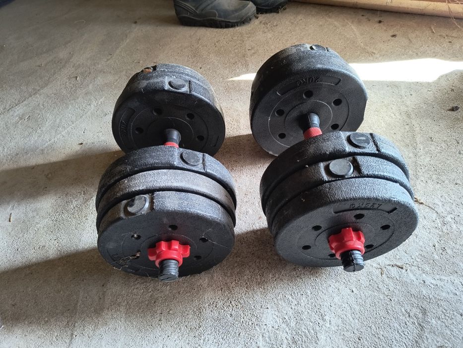 Vând Gantere 20 kg