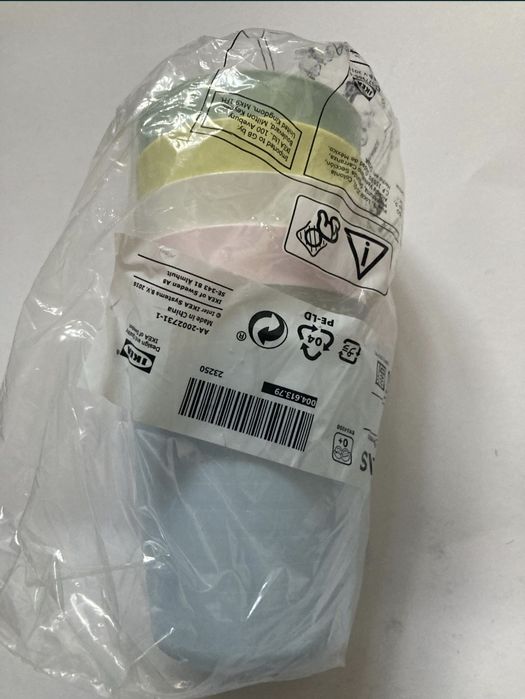 Set 6 pahare Ikea plastic rezistenta fara BPA
25 lei