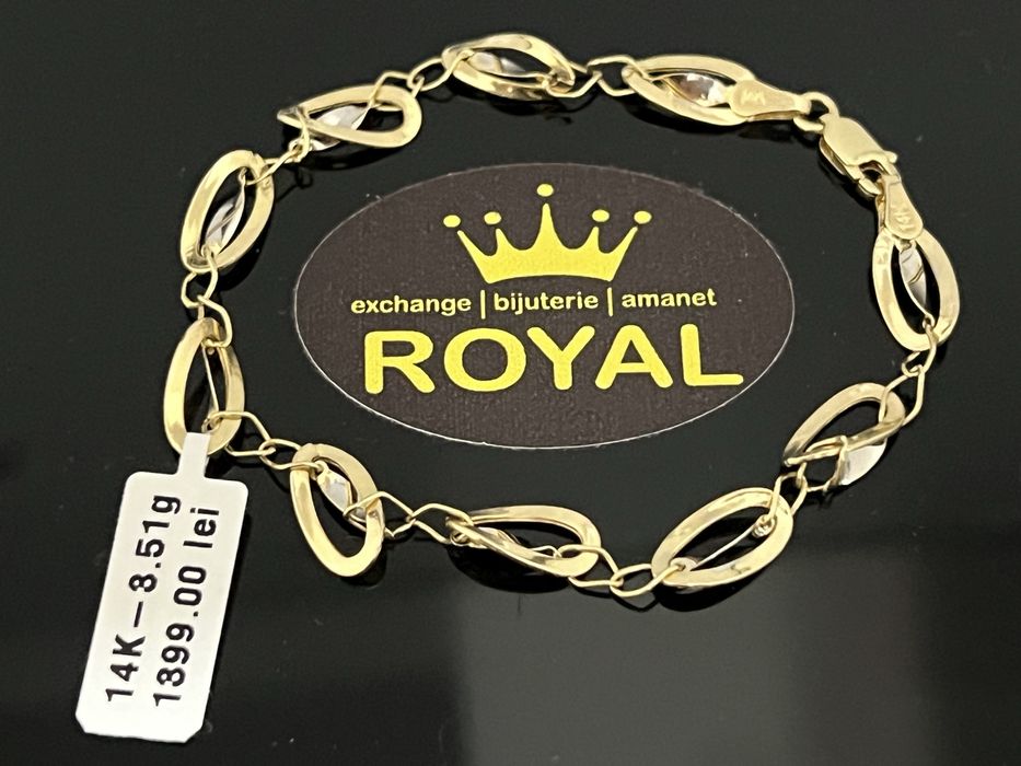 Bijuteria Royal CB : Bratara dama aur 14k 3,51 grame