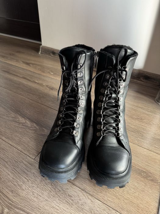 Боти от естествена кожа GABINA