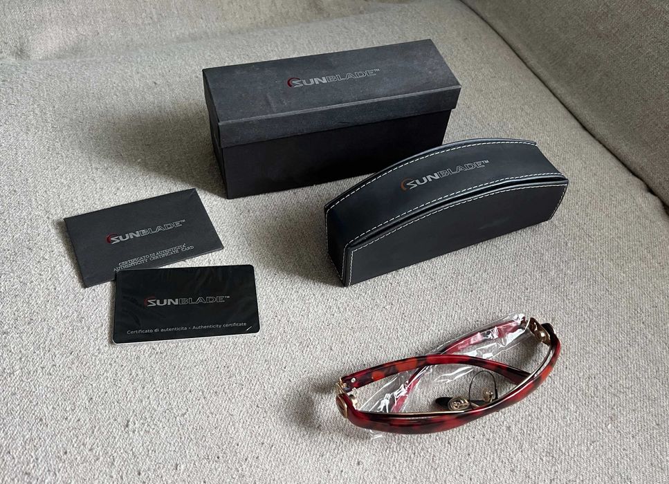 Ochelari SunBlade SB502G fără lentile colecție rară cu cutie completă