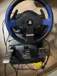 Волан с педали thrustmaster t150 pro с адаптер