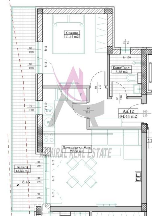 Продава се Двустаен апартамент в Варна, Кайсиева градина - 72 кв.м за 1135 €/кв.м - Снимка #2