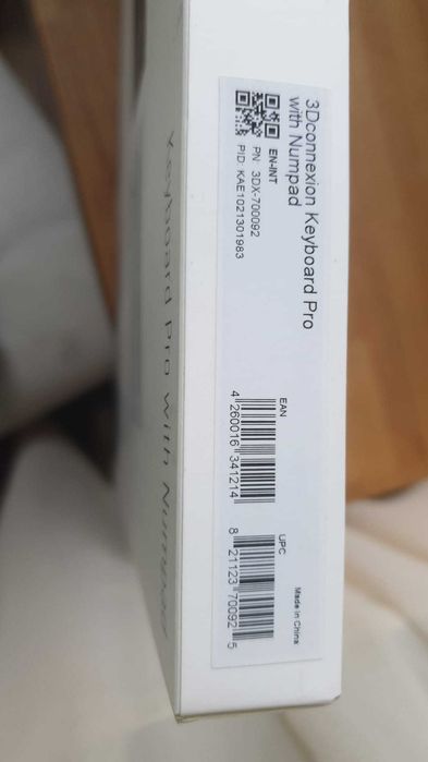 Tastatura noua, 3Dconnexion, Negru