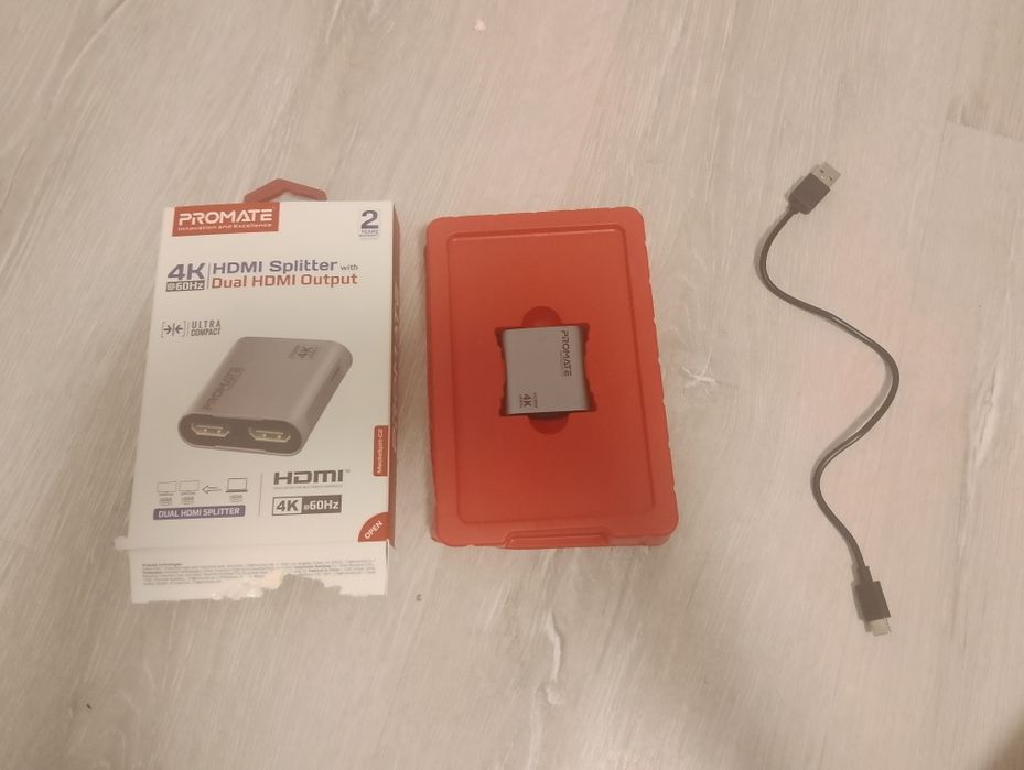 HDMI Spitter 4K 60Hz Dual HDMI Output