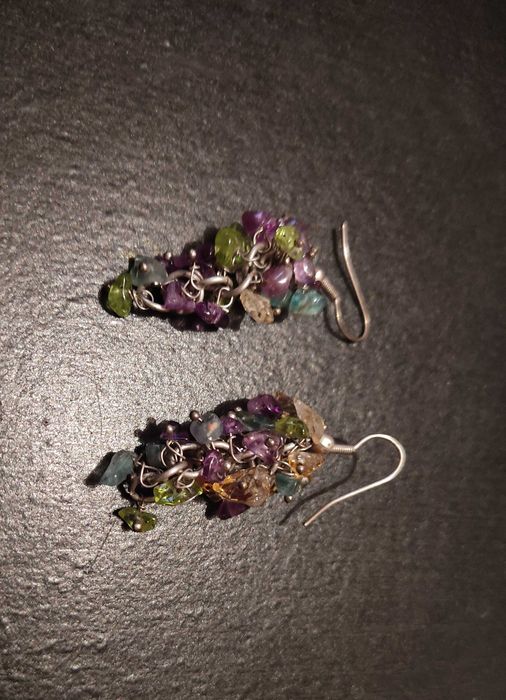 Комплект  (бусы и серьги)