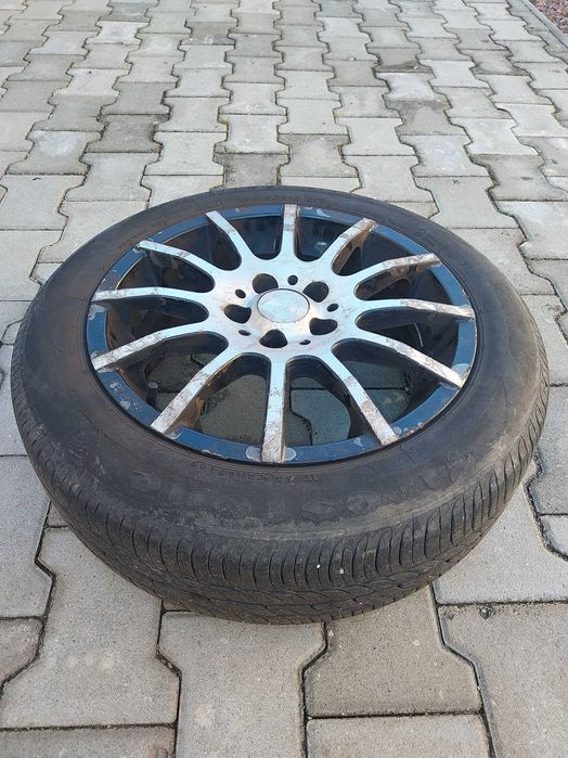 Vand 4 jante aluminiu, cu cauciucuri , pentru Audi A2.., 165x65x15