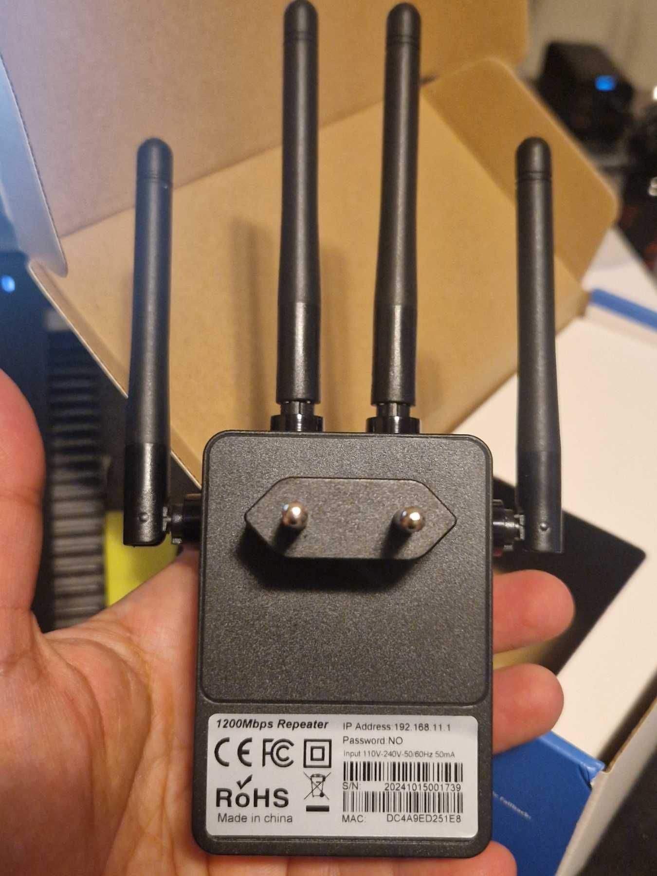 Усилвател WiFi Range Extender безжичен сигнал