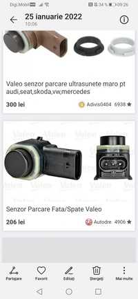 Senzori parcare valeo