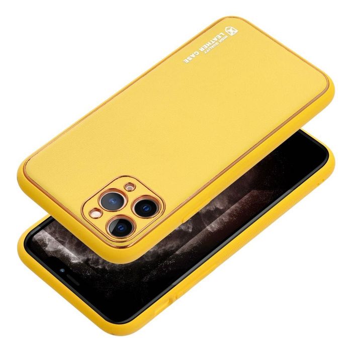 Кожен гръб Leather Case за iPhone, Samsung и Xiaomi