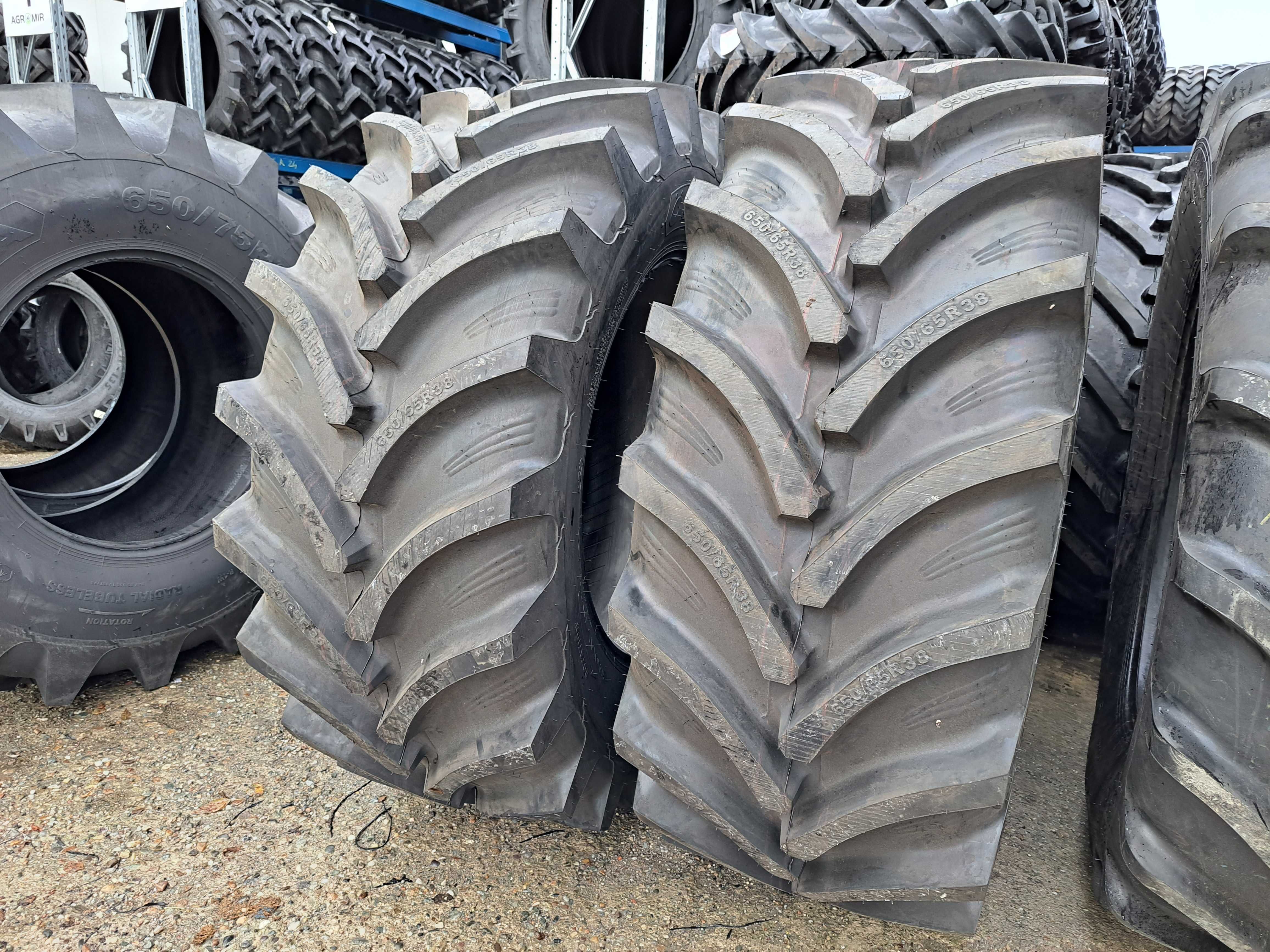 Cauciucuri noi 650/65 R38 OZKA radiale anvelope tractor CASE