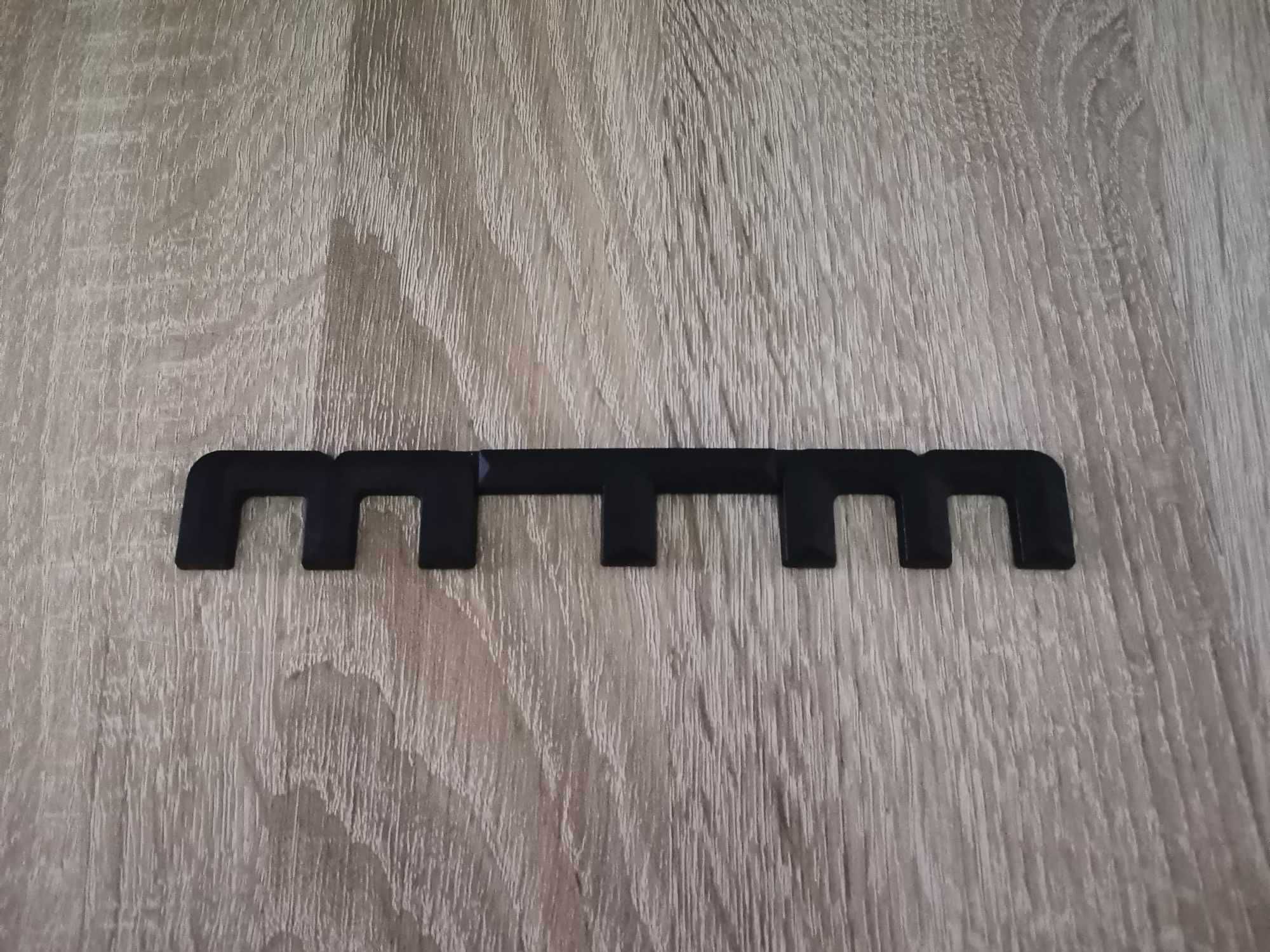 Ауди Audi MTM черни емблеми