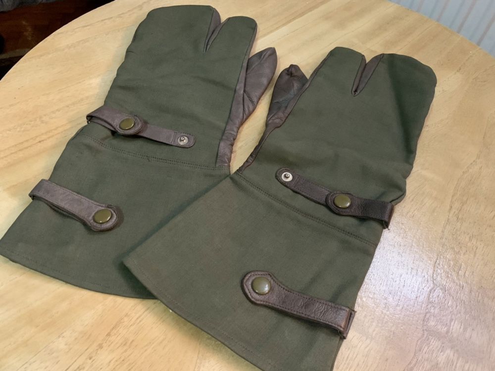 WW2 German Wehrmacht Motorcycle Rider Gloves