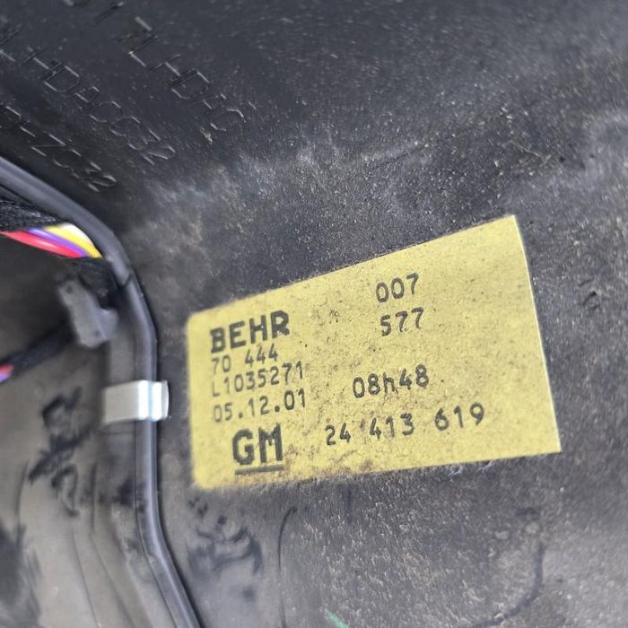 Aeroterma completa climatronic Opel Astra G