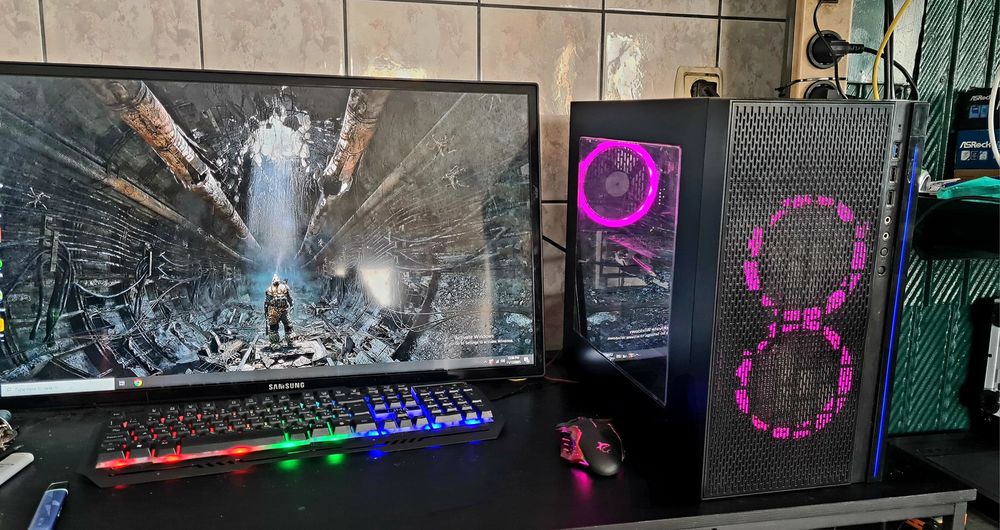 Unitate PC Gaming i7 3770 video 4GB RX 570 16GB RAM SSD