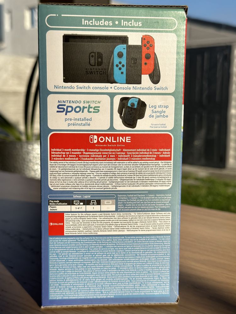 Bundle Consola SIGILATA - Nintendo Switch Sports - Accesorii+Jocuri