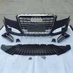 Предна броня с решетка Audi дифузьор накрайници джанти S8 D4 Facelift