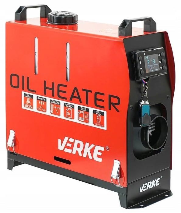 Încălzitor cu ulei sau motorina tip Sirocou Webasco 9 kW 230V/12V