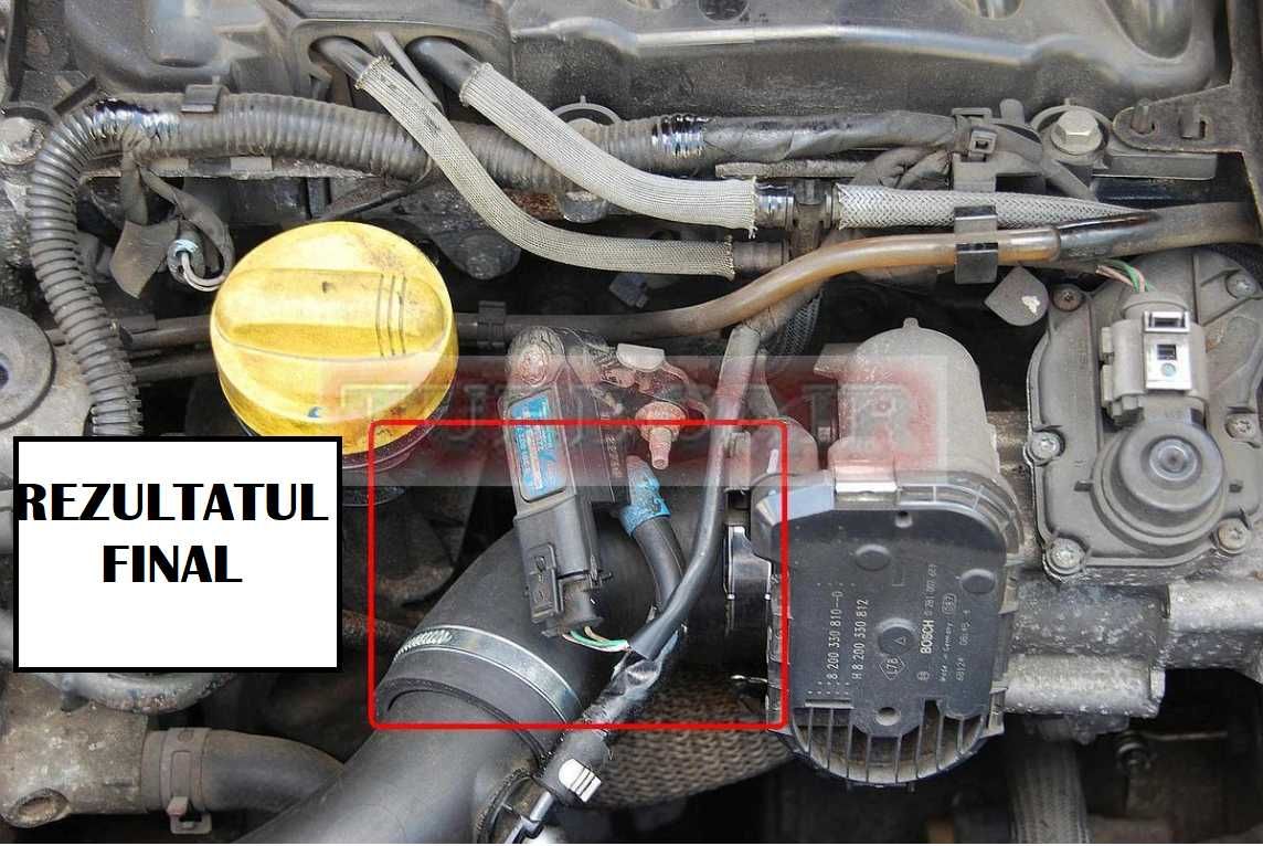 Kit Reparatie Furtun Intercooler Renault Laguna 3 2.0 DCI 8200551942