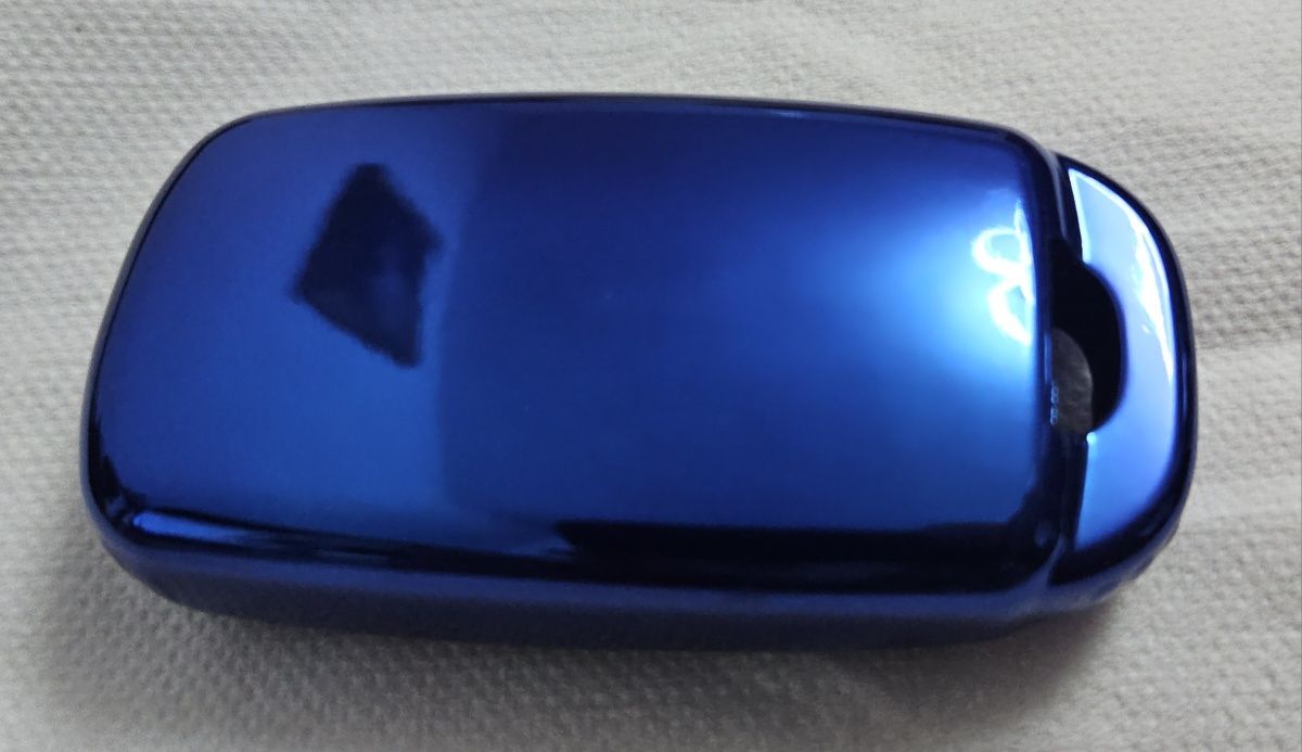 Husa albastra cheie tip briceag volkswagen, audi, seat, skoda