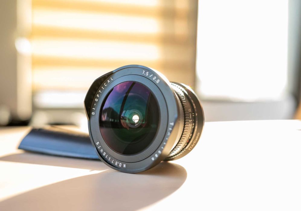 TTArtisan 7.5mm F2 Fisheye Ултра широко-ъгълен обектив за Nikon Z