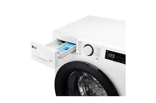 Masina de spalat rufe  slim cu uscator LG F2DR508SBW, AI DD ,alb