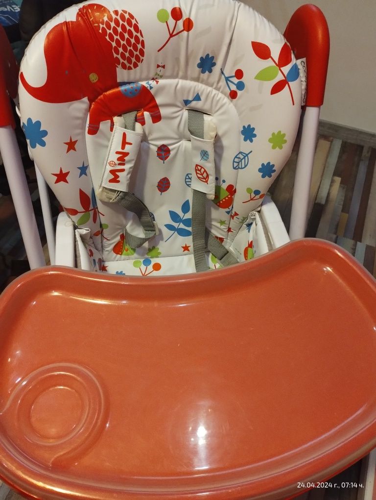 CANGAROO Столче за хранене MINT