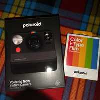 Camera Foto Instant Polaroid Now Gen 2 - Negru + Film pentru i-Type