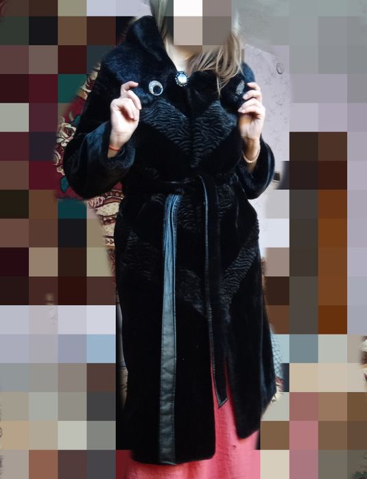 новые натуральные  дубленка и шуба