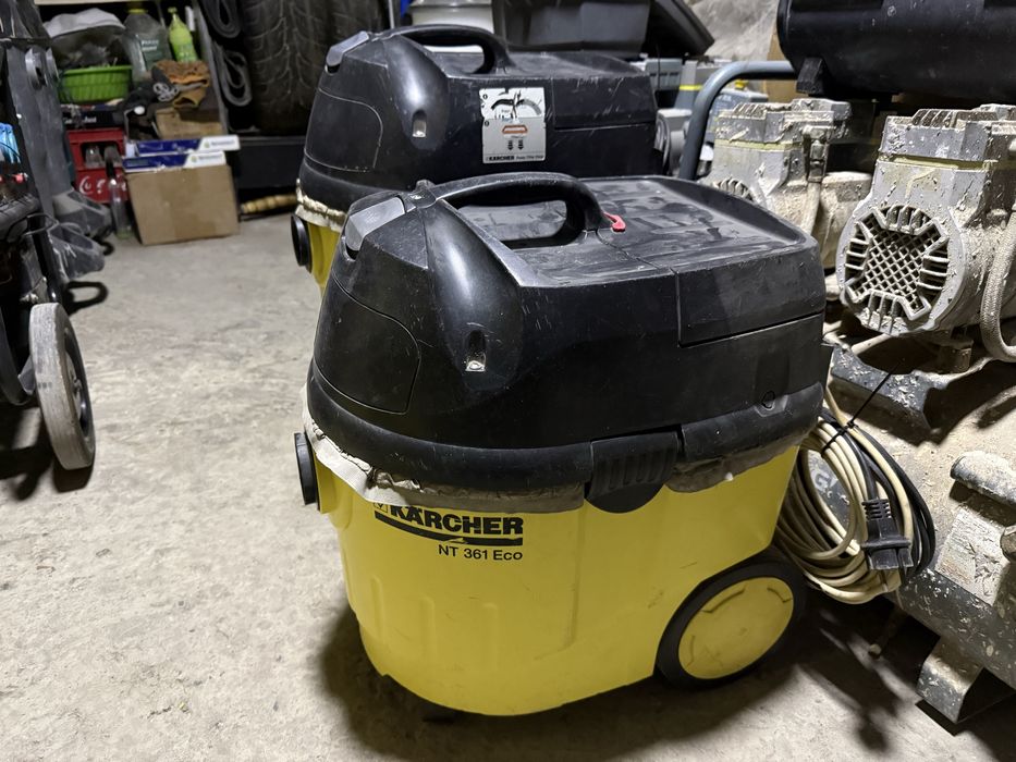* Karcher NT561 Eco и Karcher NT361 Eco профессиональные пылесосы Итал