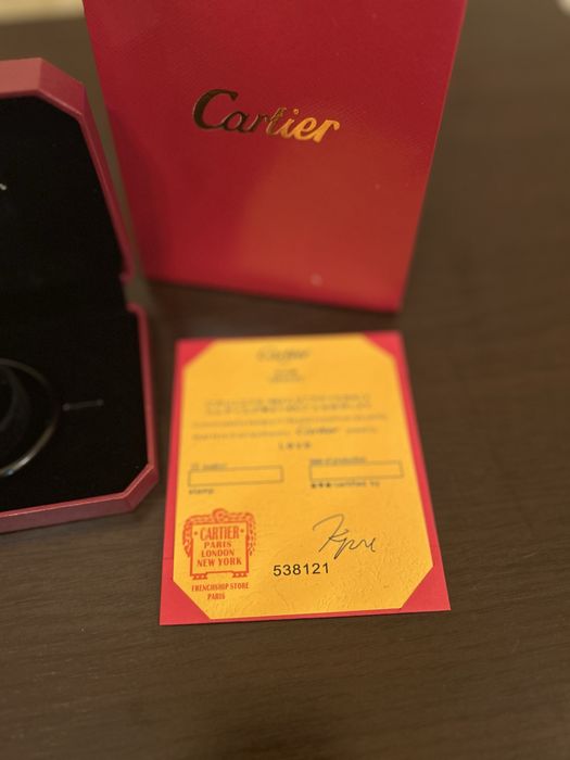 Bratara cartier black