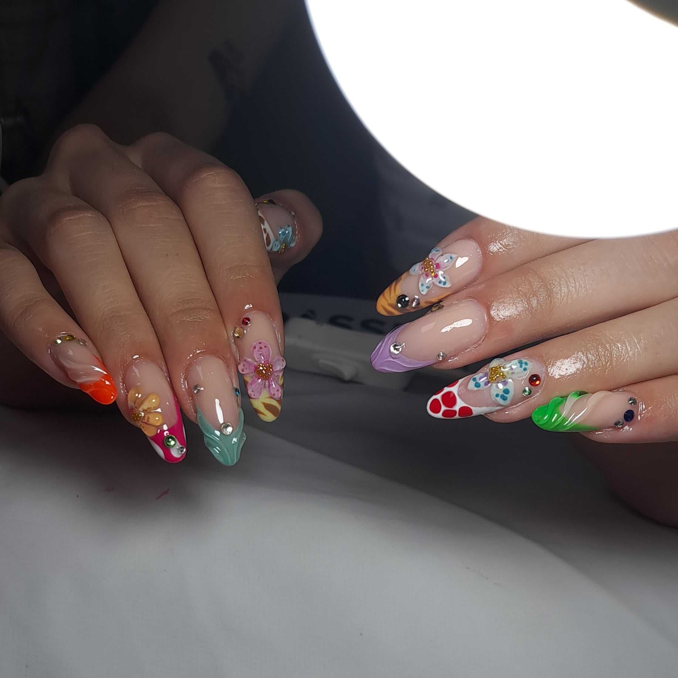Unghii cu gel,semi ,acrygel