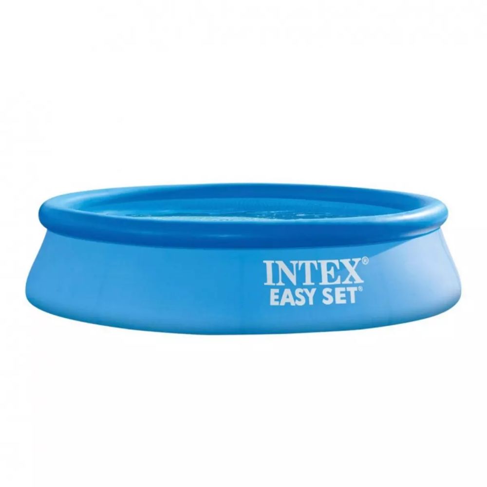Надуваем басейн Intex 244x61 см.