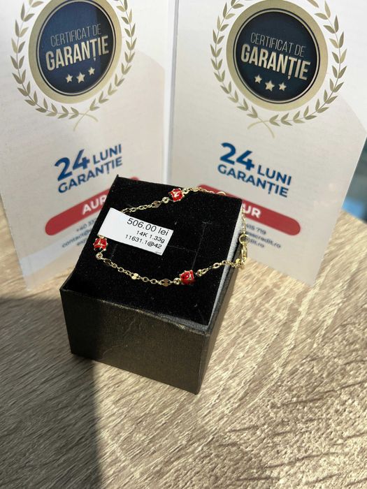 (AG42 B.11631.1) Bratara Copii Aur 14K 1.33G (GARANTIE 24 LUNI)