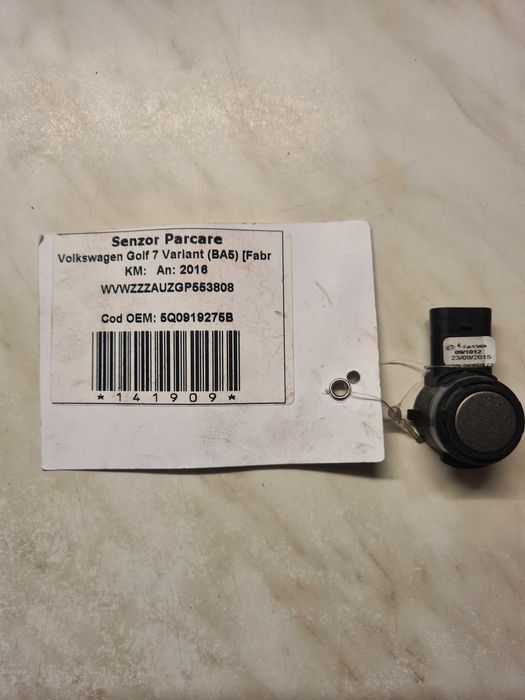 Senzor parcare bara spate lateral Valeo 5Q0 191 275 B