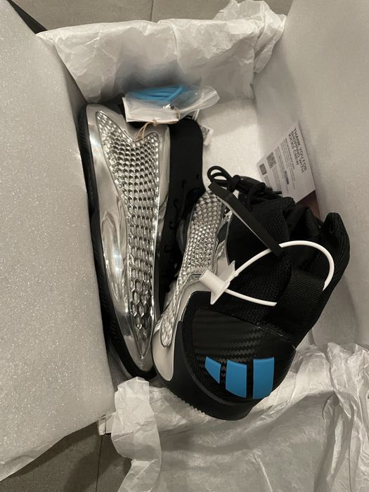 Баскетболни кецове Adidas AE 1 Metallic Silver-44 номер, омалени