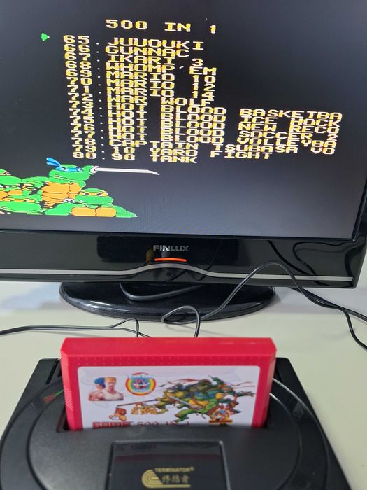 500 jocuri caseta discheta clasica cu jocuri pentru consola TV