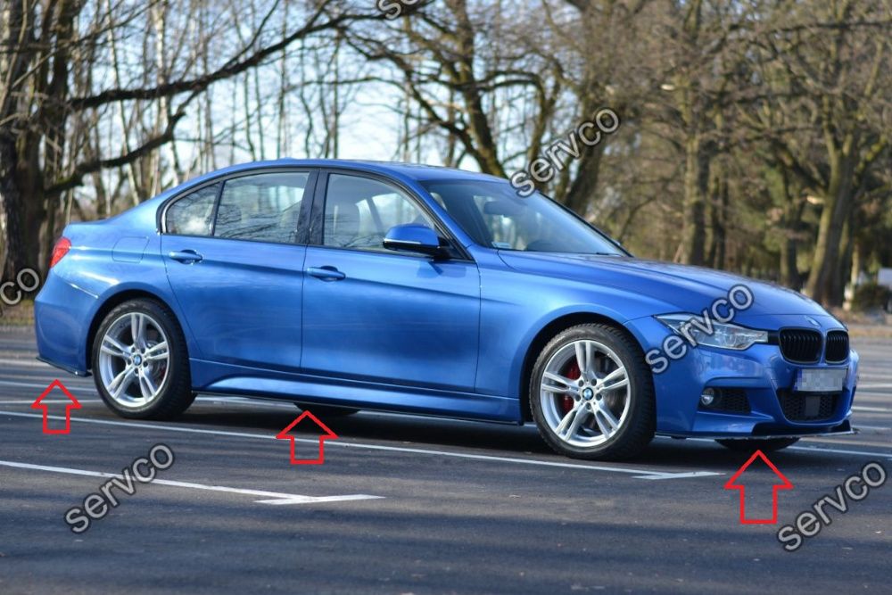 Bodykit BMW Seria 3 F30 Sedan M-Sport Facelift 15-18 v2 Maxton Design