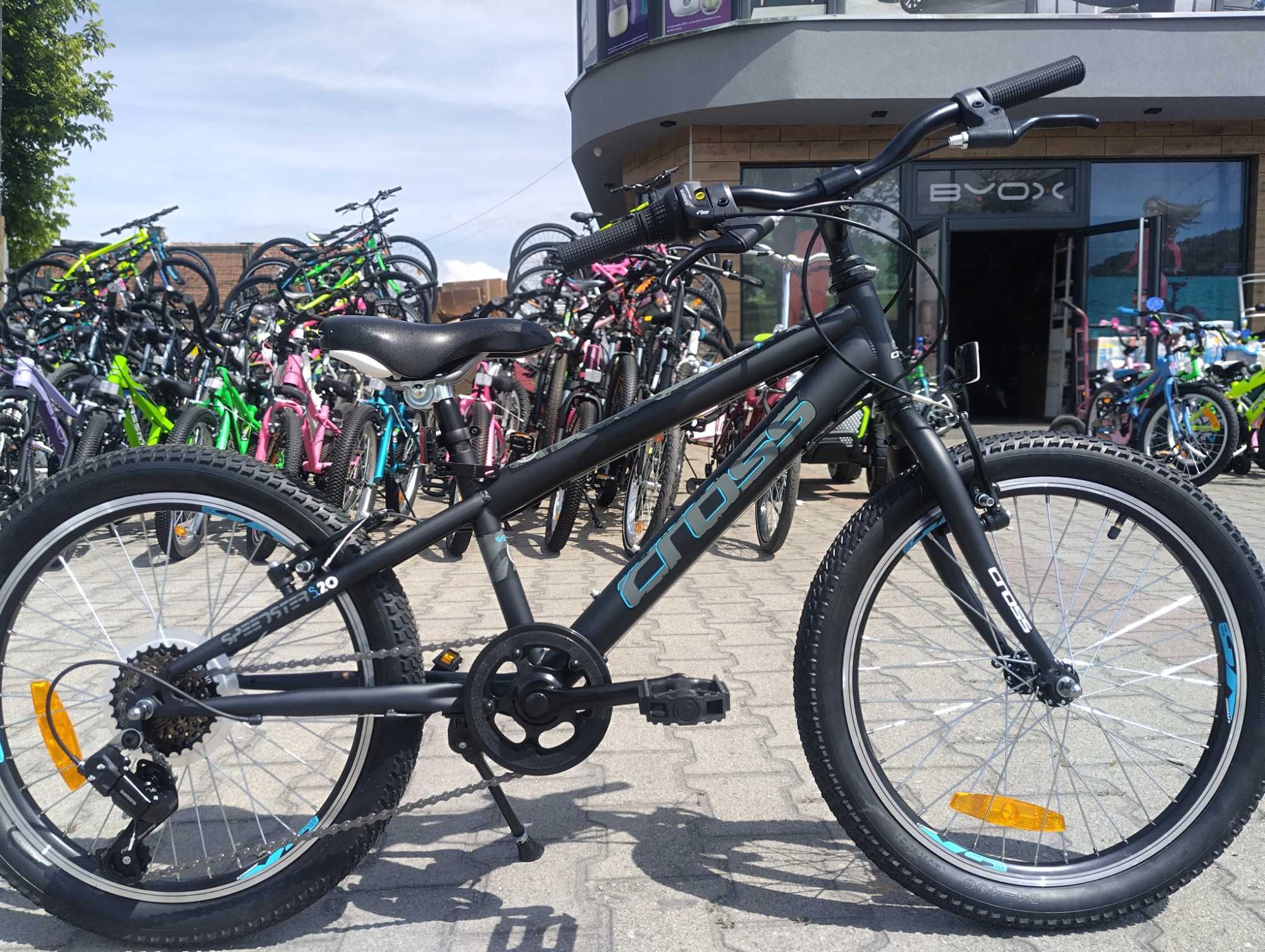 CROSS Велосипед 20" SPEEDSTER черен